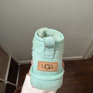 UGG ultra mini Mint Green Boots